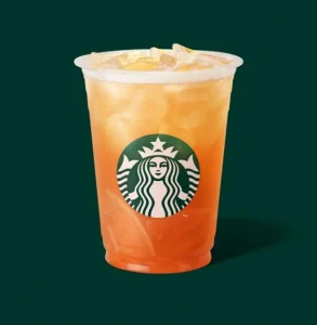 Iced Shaken Black Tea with Ruby Grapefruit and Honey
