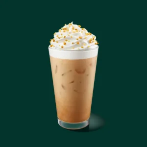 Iced Toffee Nut Crunch Latte